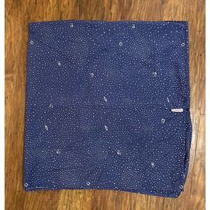 Babyletto Space Themed Crib Skirt Galaxy Blue Stars